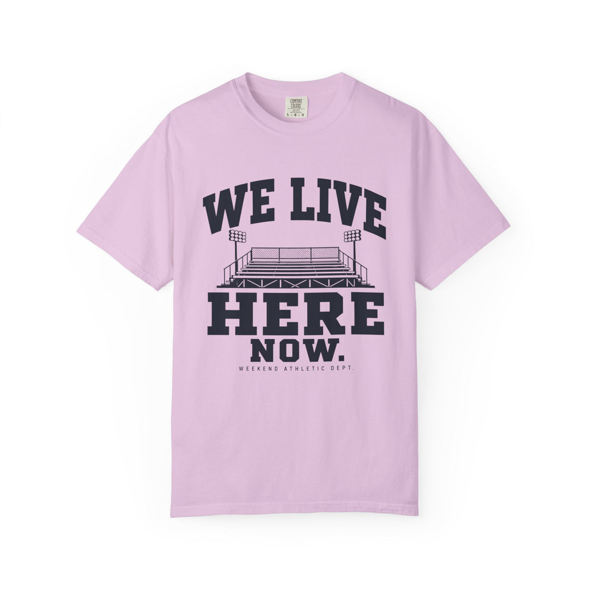 We Live Here Now Stadium T-Shirt
