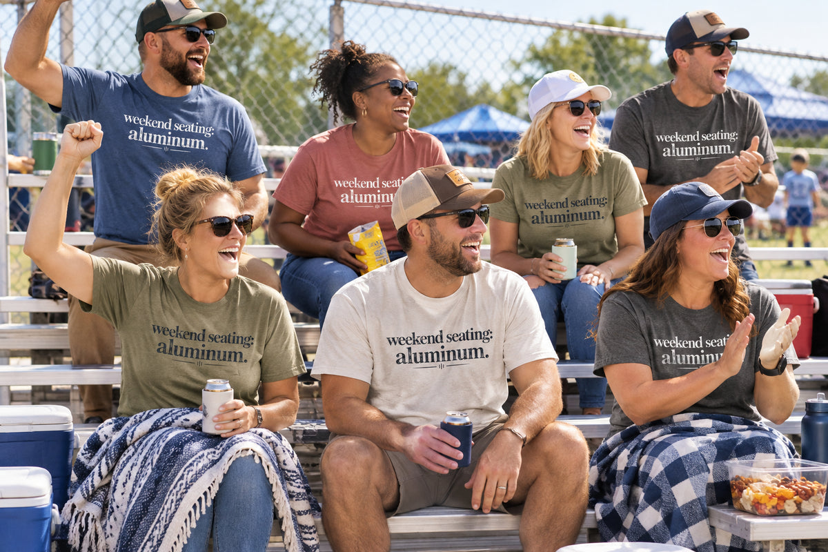 Weekend Seating: Aluminum T-Shirt